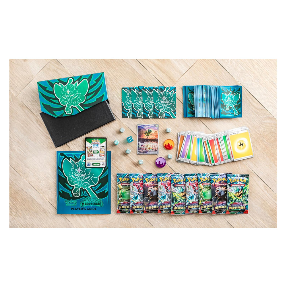 Pokemon TCG Elite Trainer Box Twilight Masquerade Español - Imagen 2