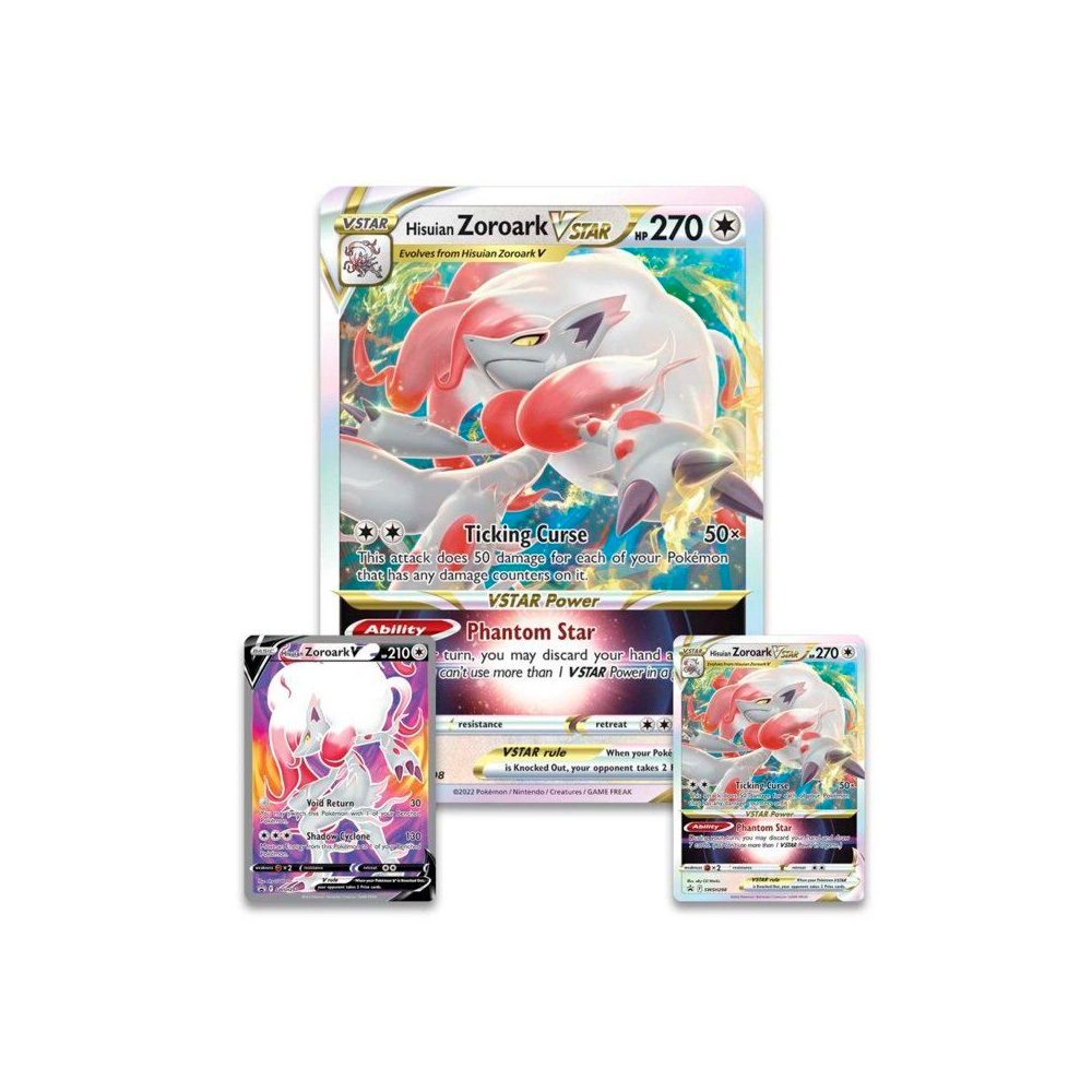 Pokemon TCG Hisuian Zoroark V ASTRO Español - Imagen 3