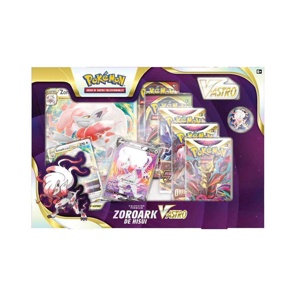Pokemon TCG Hisuian Zoroark V ASTRO Español - Imagen 4
