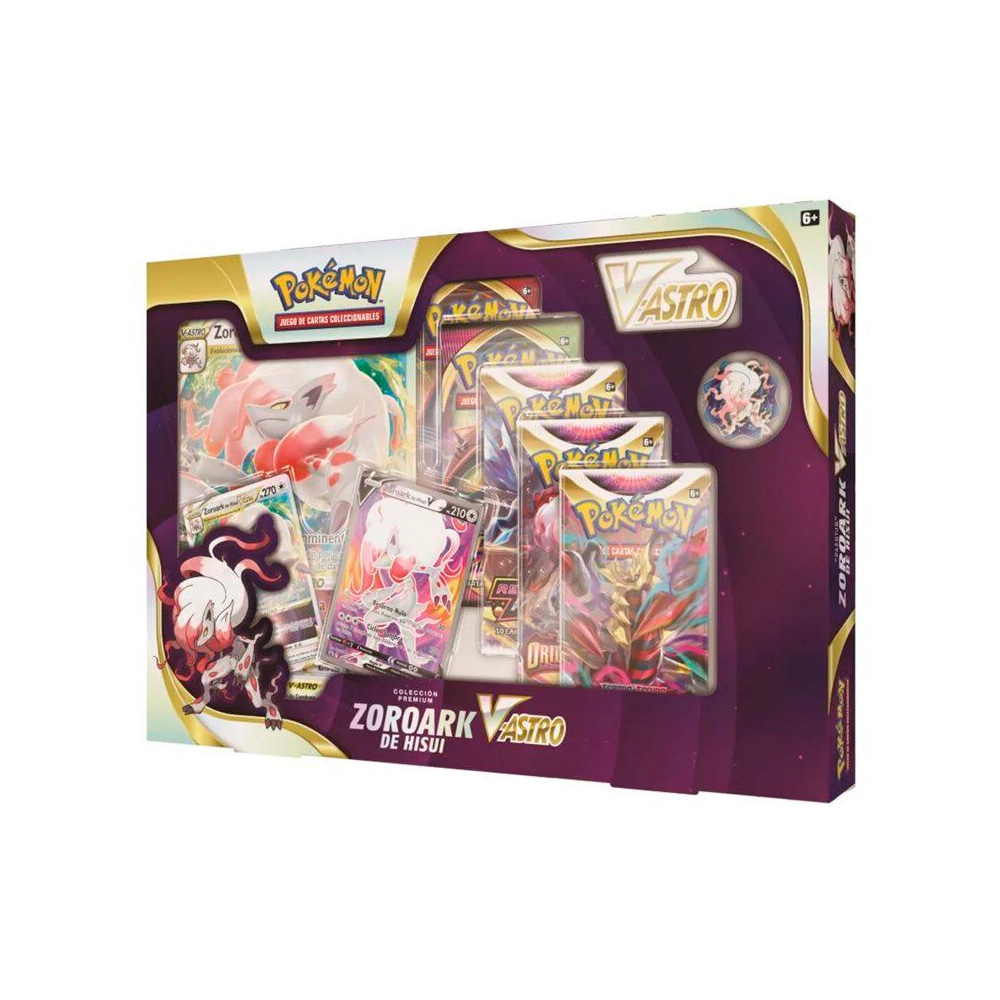 Pokemon TCG Hisuian Zoroark V ASTRO Español - Imagen 5