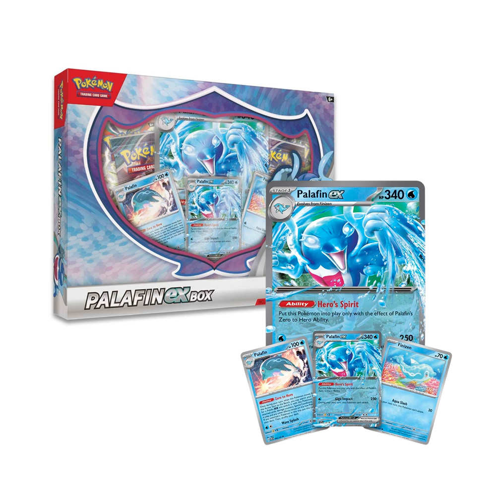 Pokemon TCG Palafin EX Box Español