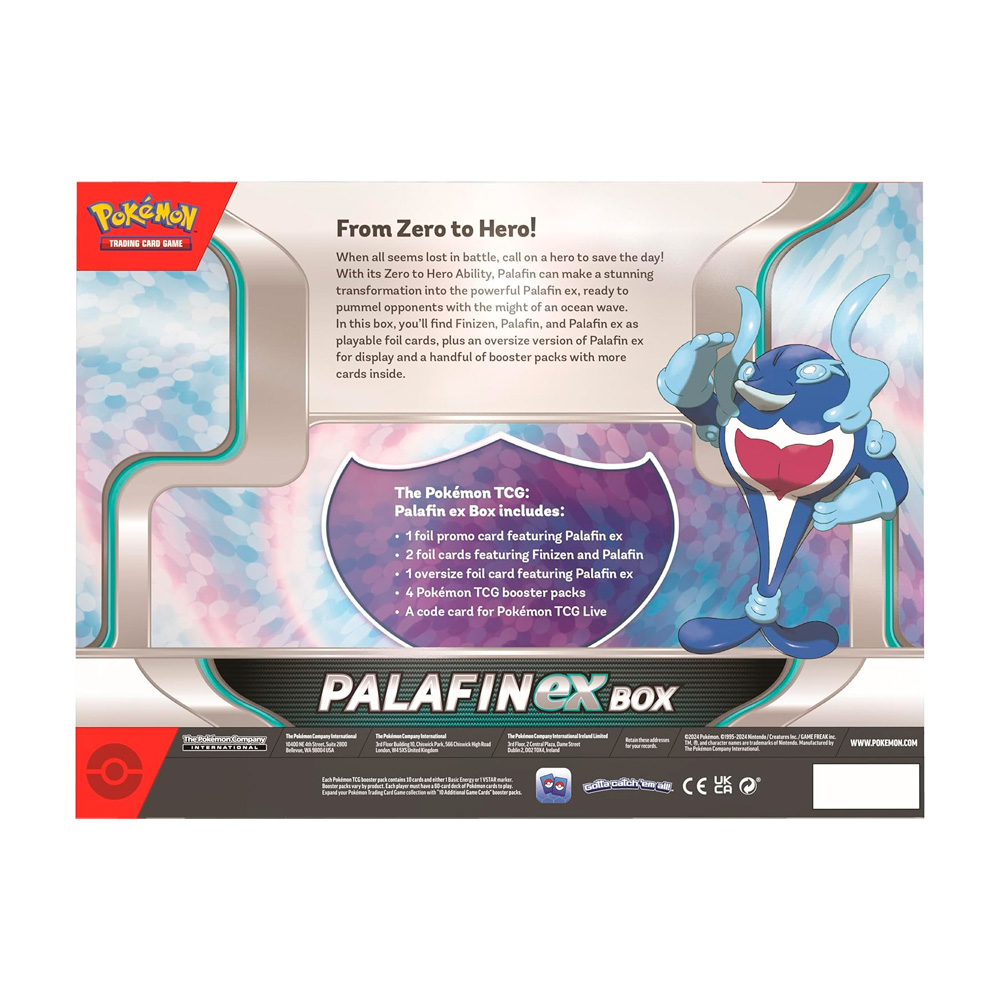 Pokemon TCG Palafin EX Box Español - Imagen 5