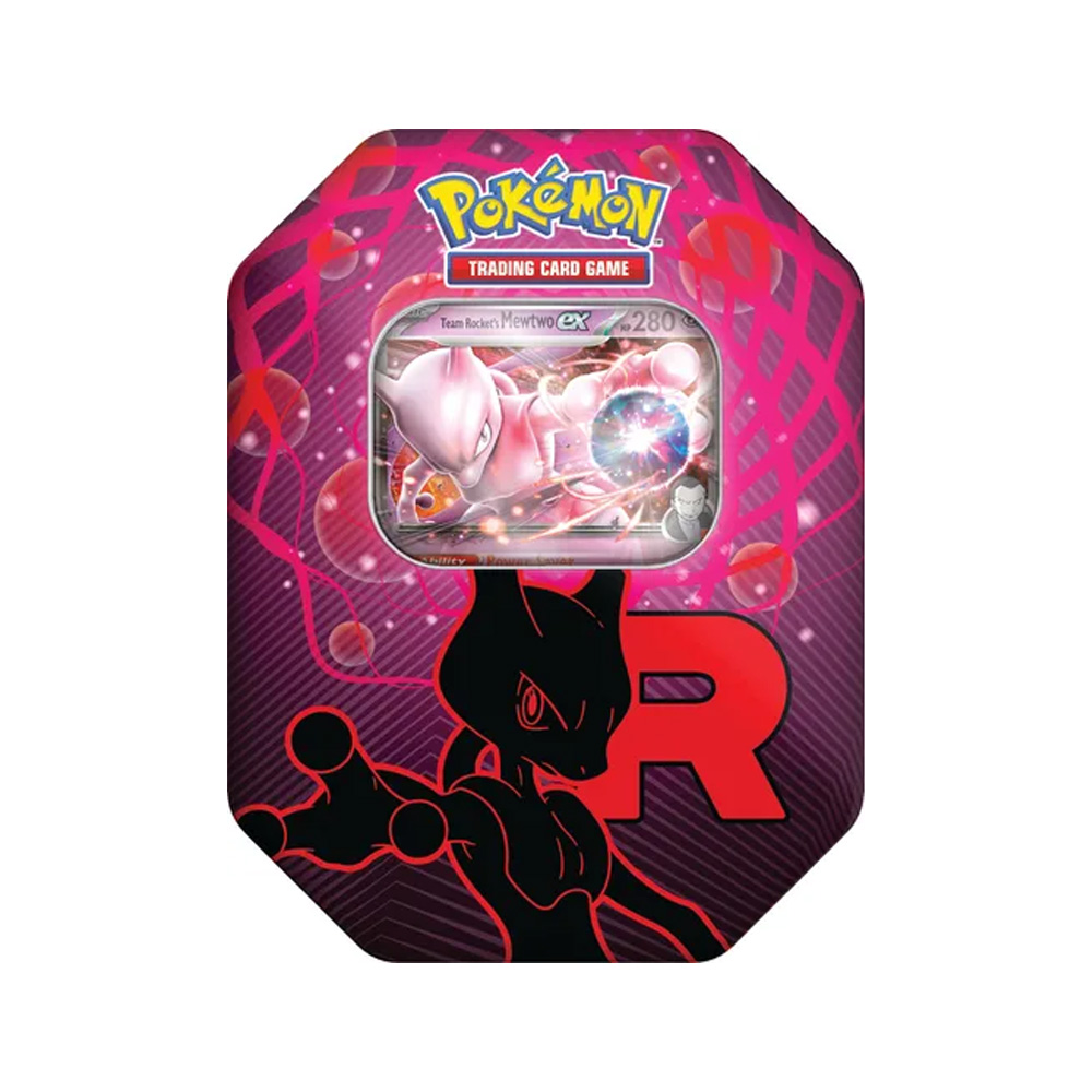 Pokemon TCG Team Rocket Tin Random Español - Imagen 4