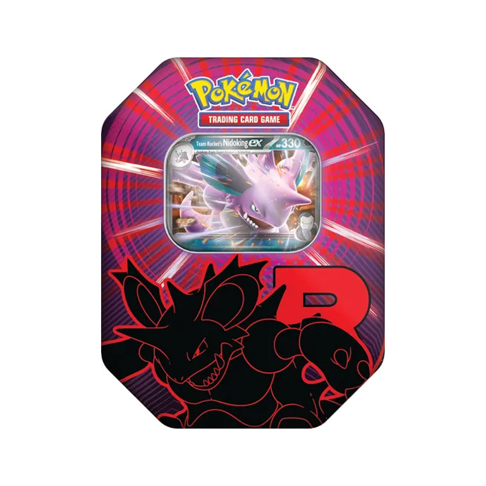 Pokemon TCG Team Rocket Tin Random Español - Imagen 3