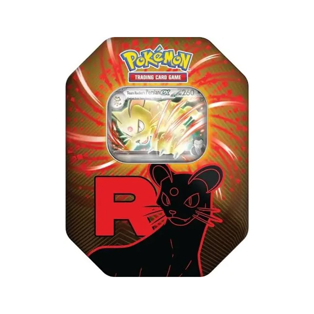 Pokemon TCG Team Rocket Tin Random Español - Imagen 2