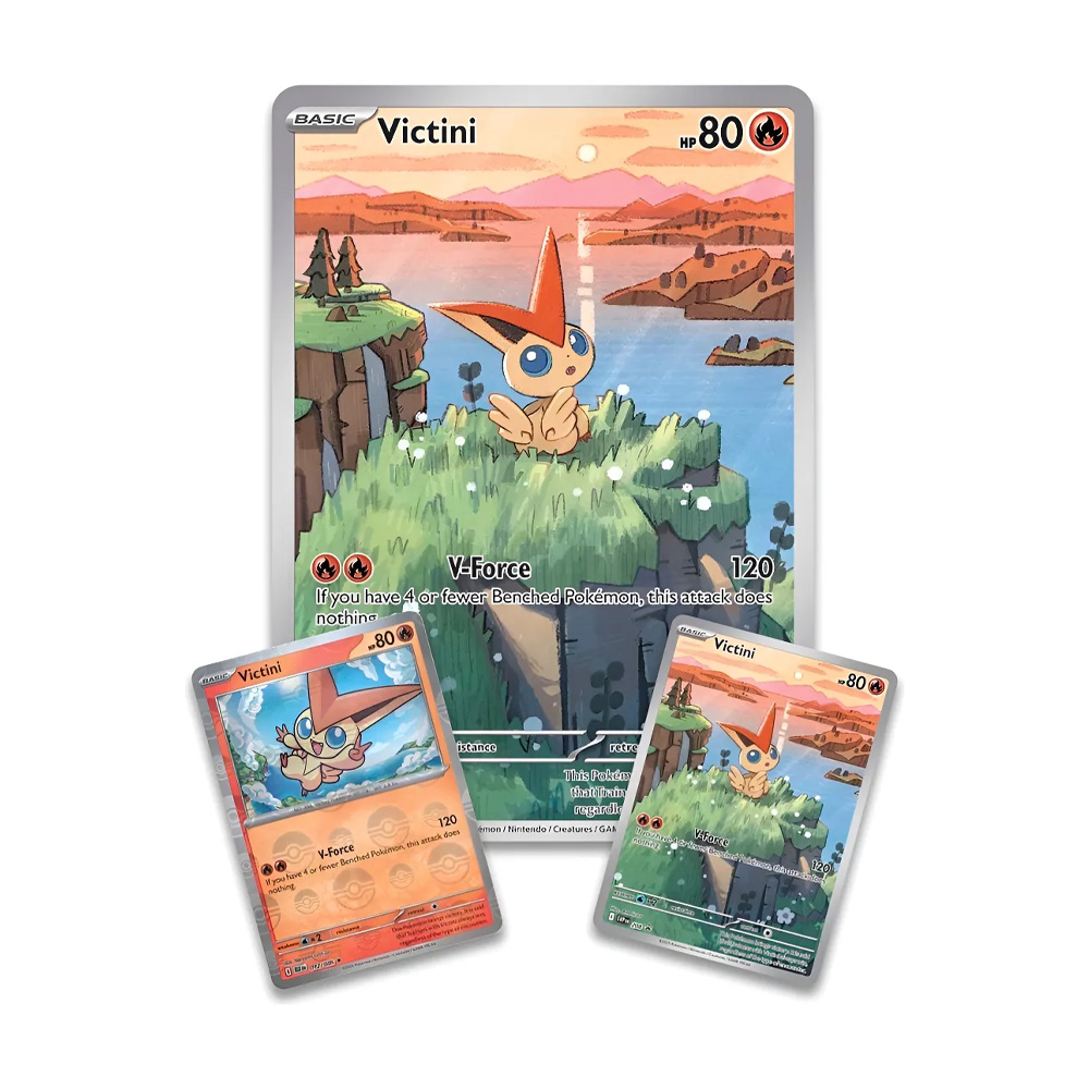Pokemon TCG Unova Victini Illustration Collection Ingles - Imagen 2