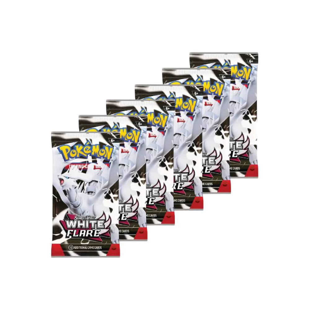 Pokemon TCG White Flare Booster Bundle Español - Imagen 4