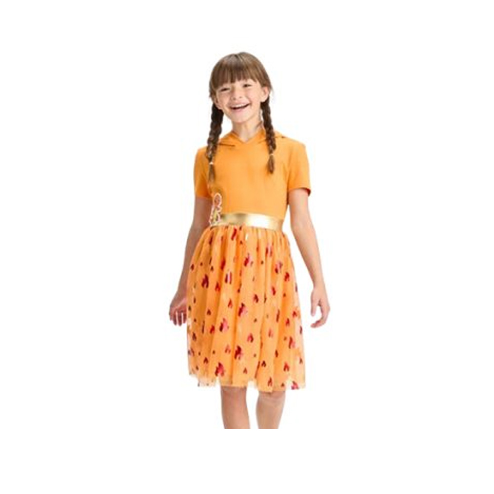 Pokemon Vestido Charmander Niña Disfraz Talla 14