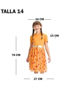 Alternative view of Pokemon Vestido Charmander Niña Disfraz Talla 14