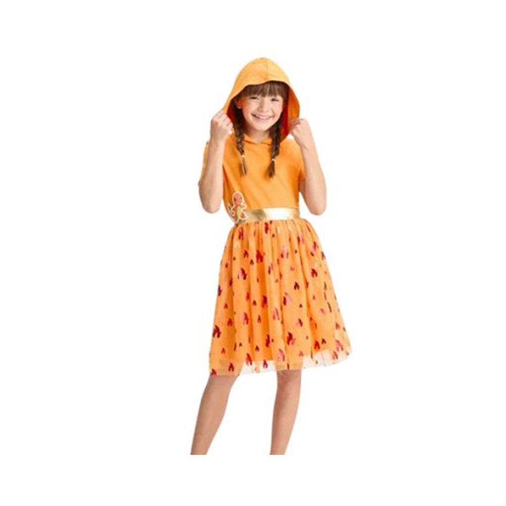 Pokemon Vestido Charmander Niña Disfraz Talla 14 - Imagen 4