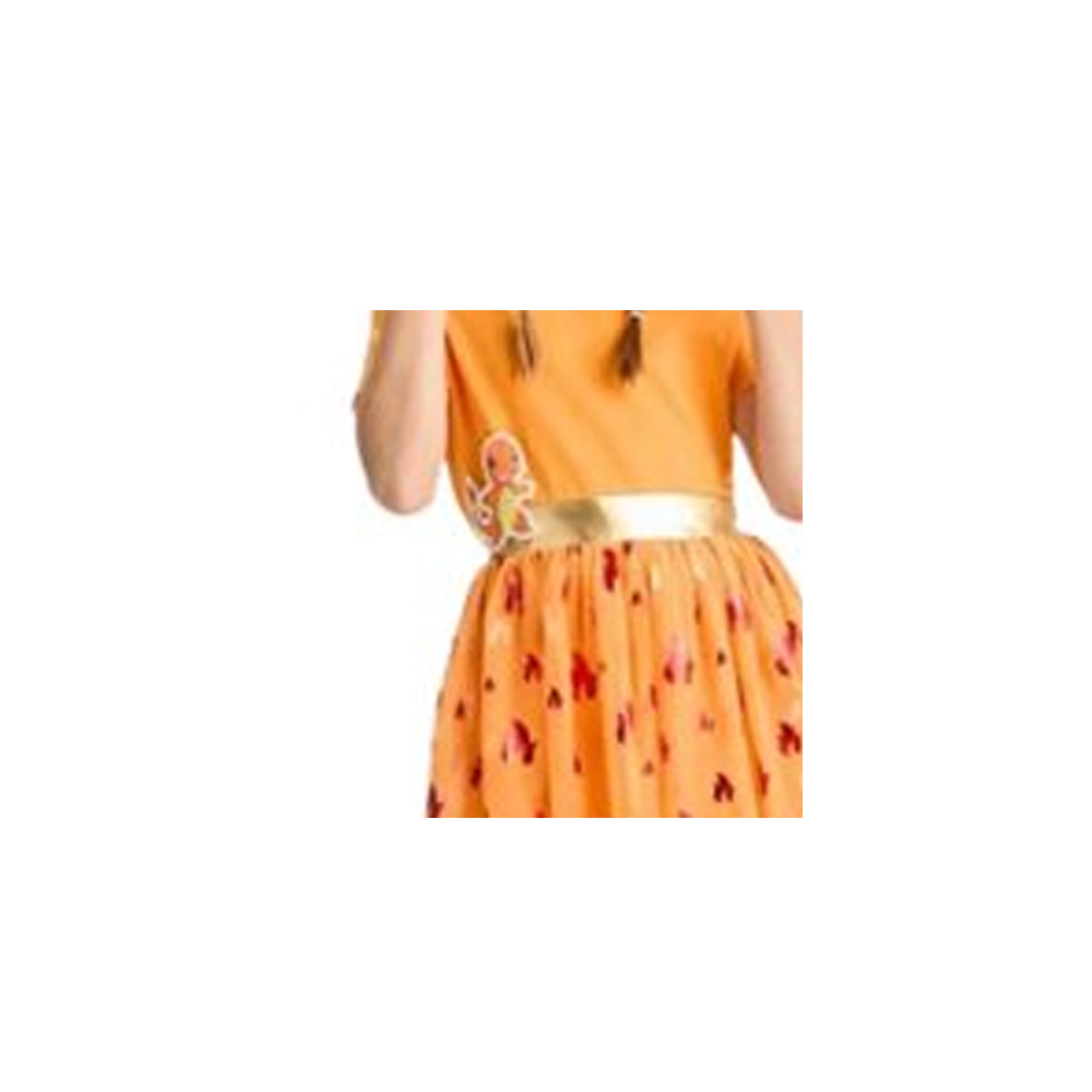 Pokemon Vestido Charmander Niña Disfraz Talla 14 - Imagen 3