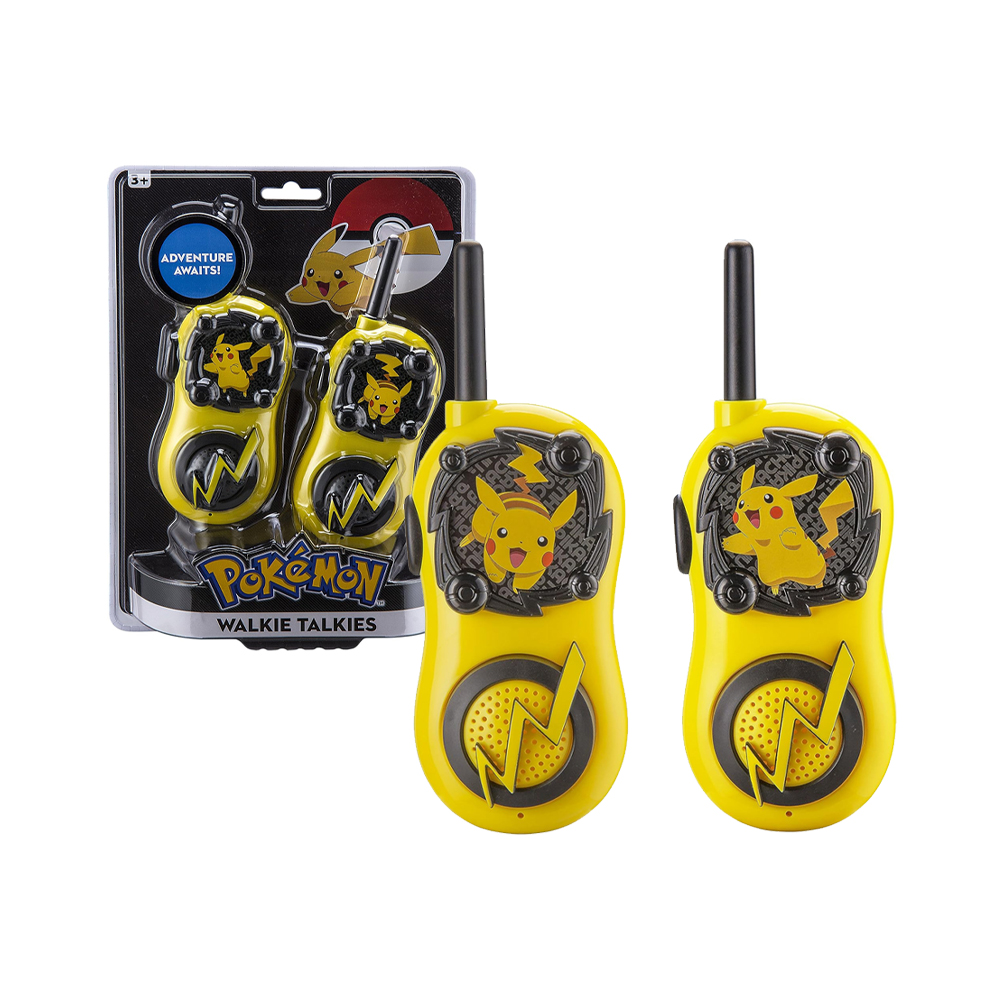 Pokemon Walkie Talkies Pikachu FRS para Niños Set