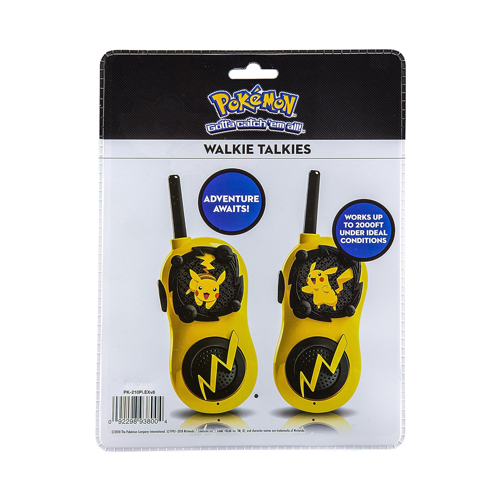 Pokemon Walkie Talkies Pikachu FRS para Niños Set - Imagen 3