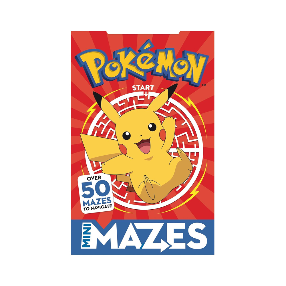 Pokemon libro Mini Laberinto Pikachu Edicion