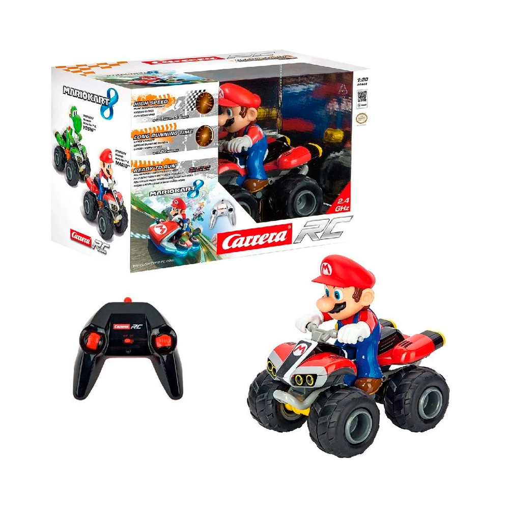Carrera RC Nintendo Mario Kart Control Remote Vehicle Mario