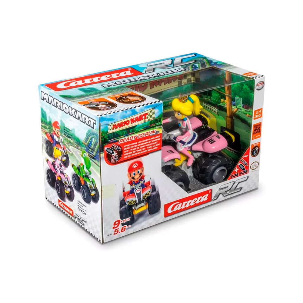 Carrera RC Nintendo Mario Kart Control Remote Vehicle Peach - Imagen 5