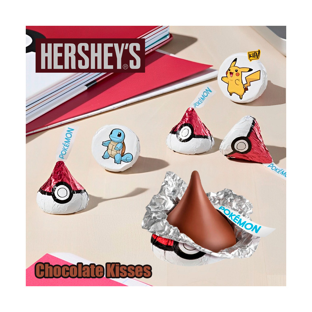 HERSHEY'S KISSES Edicion Especial de Pokemon