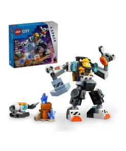 Alternative view of LEGO City Space Construction Mech Suit Building Set 60428
