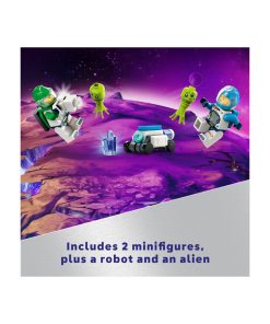 Alternative view of LEGO City Space Explorer Rover and Alien Life Toy 60431