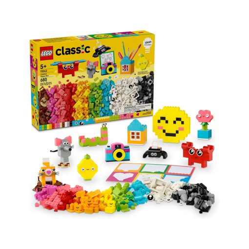 LEGO Classic Creative Happy Box Building Toy Set 11042