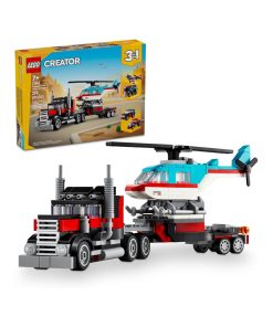 LEGO Creator 3 in 1 Flatbed Truck with Helicopter 31146