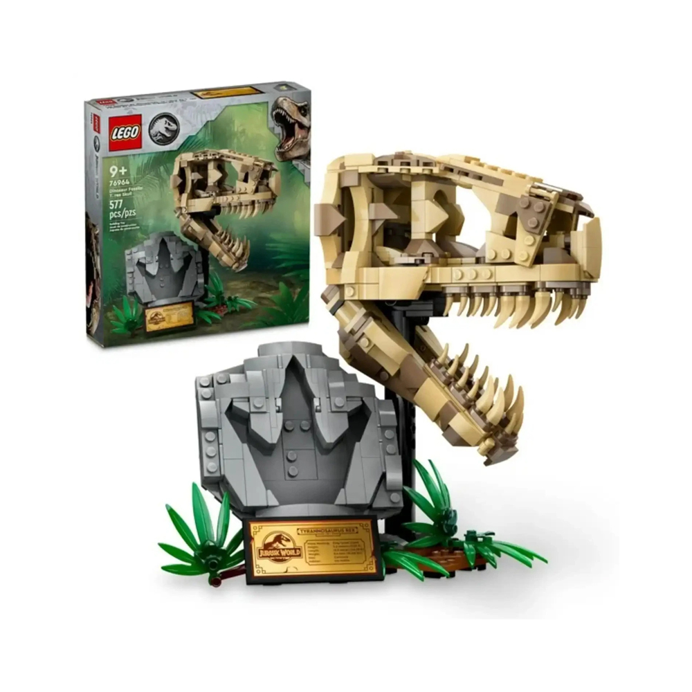 LEGO Jurassic World Dinosaur Fossils T Rex Skull 76964