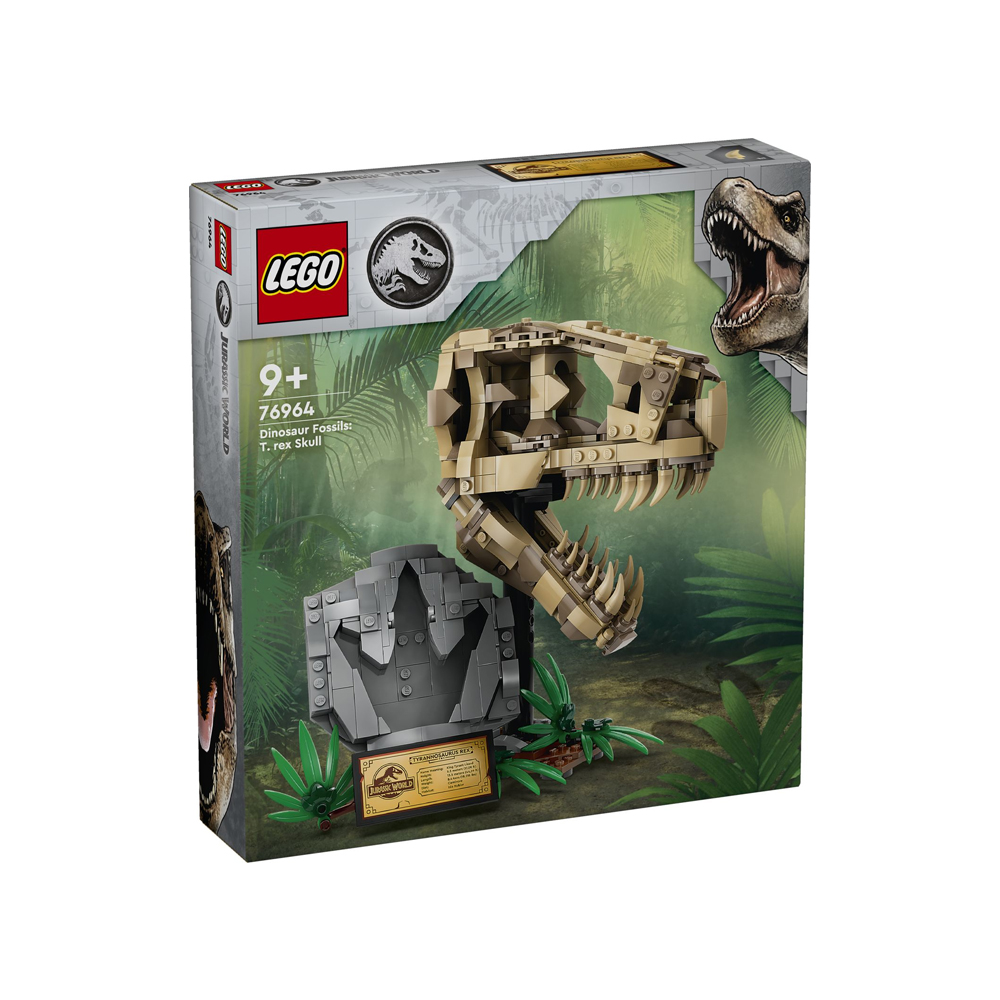 LEGO Jurassic World Dinosaur Fossils T Rex Skull 76964 - Imagen 6