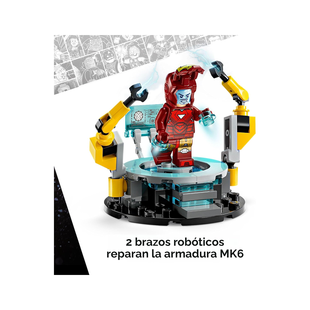 LEGO Marvel Iron Mans Laboratory Hall of Armor 76315 - Imagen 5