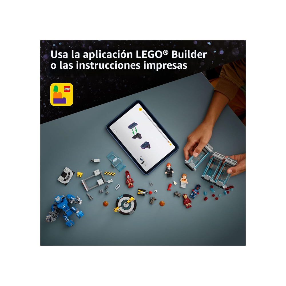 LEGO Marvel Iron Mans Laboratory Hall of Armor 76315 - Imagen 7