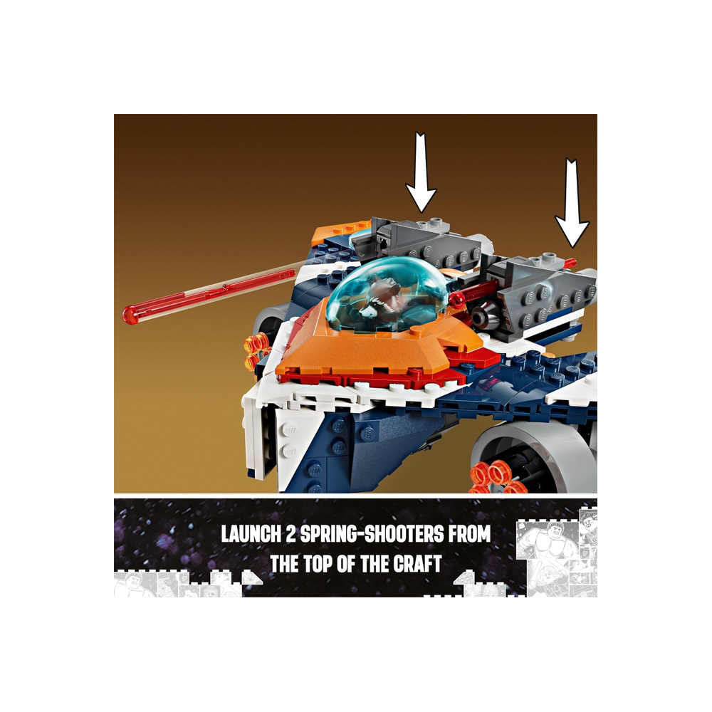 LEGO Marvel Rockets Warbird vs Ronan 76278 - Imagen 5