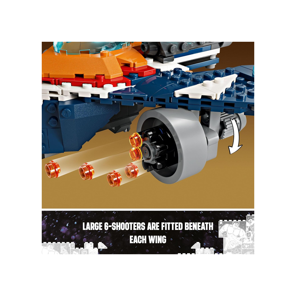 LEGO Marvel Rockets Warbird vs Ronan 76278 - Imagen 4