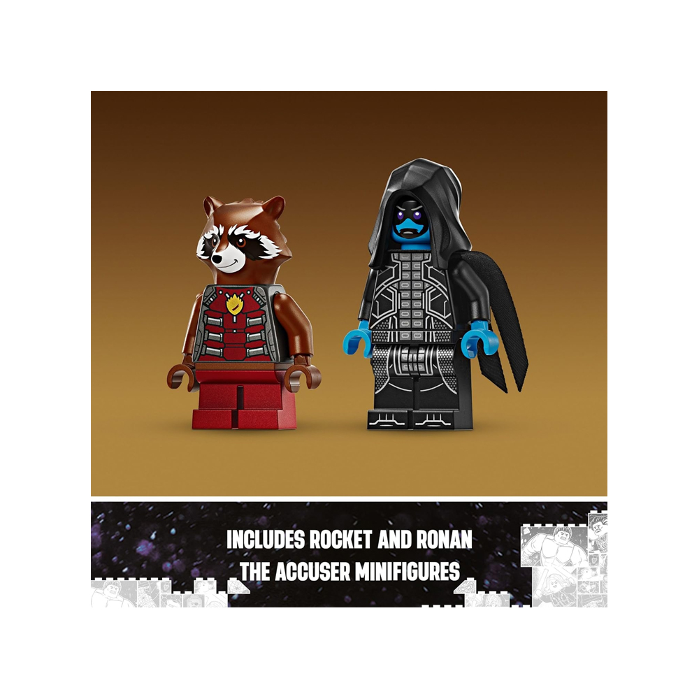 LEGO Marvel Rockets Warbird vs Ronan 76278 - Imagen 3