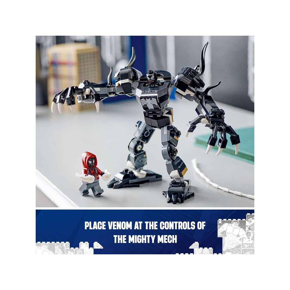 LEGO Marvel Venom Mech Armor vs Miles Morales 76276 - Imagen 6