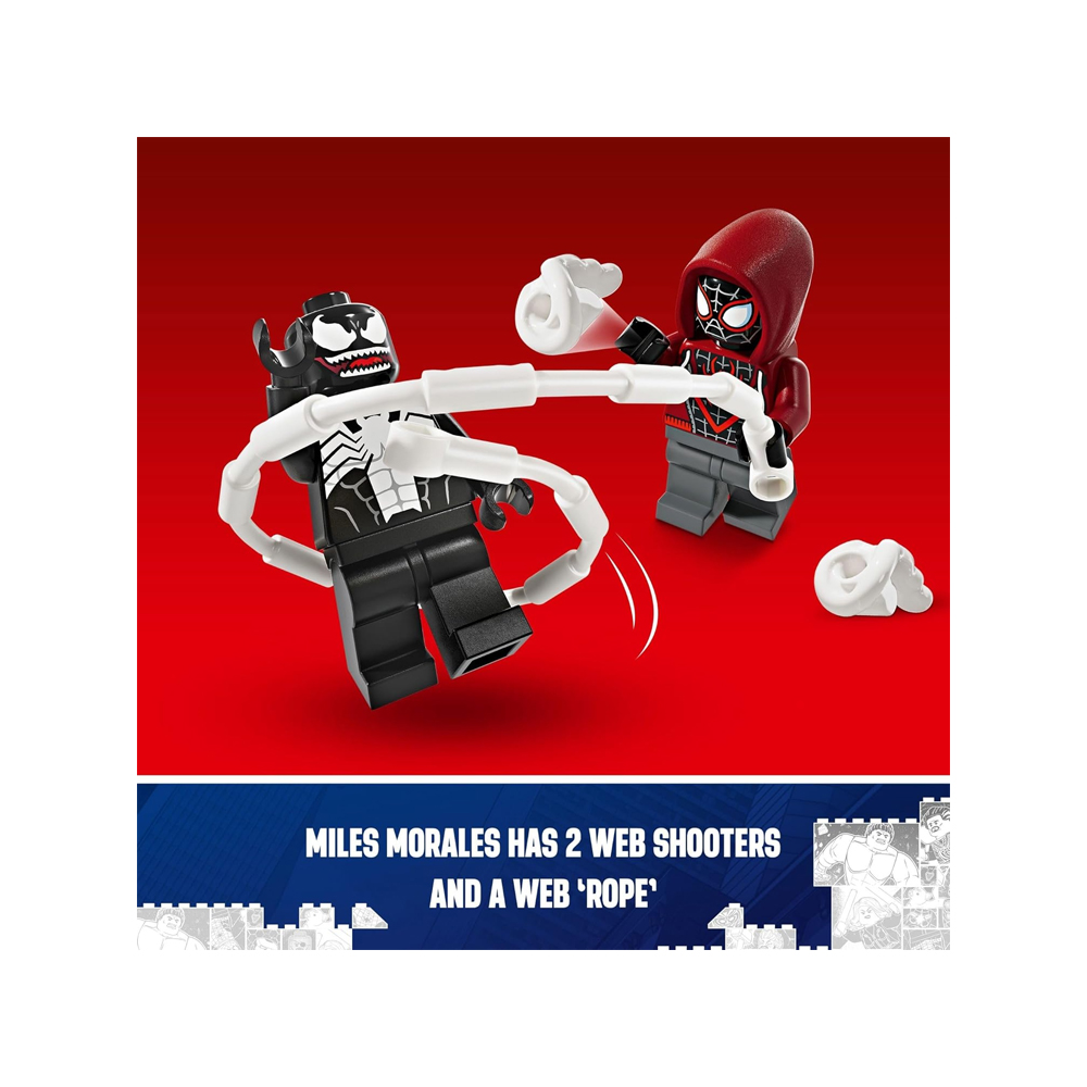 LEGO Marvel Venom Mech Armor vs Miles Morales 76276 - Imagen 4