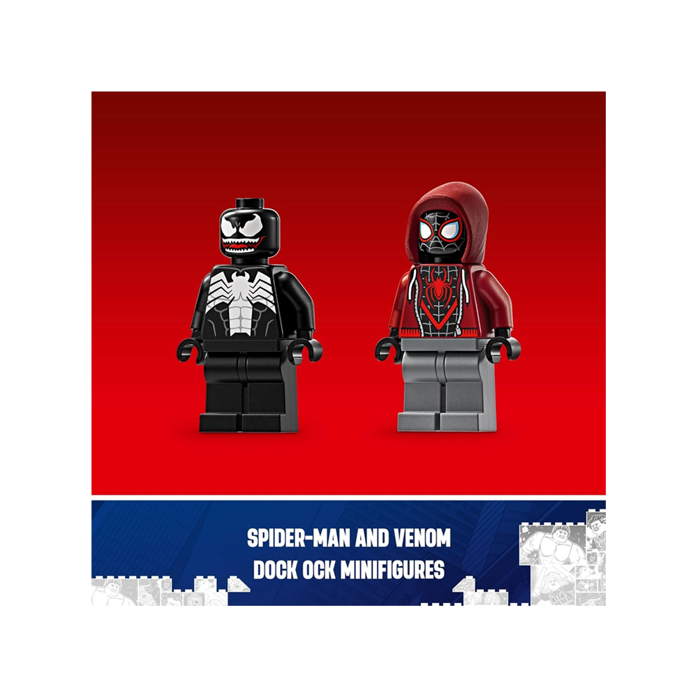 LEGO Marvel Venom Mech Armor vs Miles Morales 76276 - Imagen 3