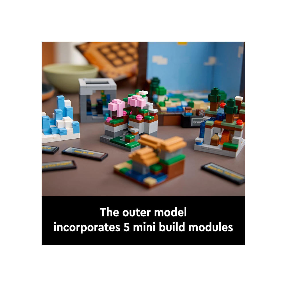 LEGO Minecraft Crafting Table Collectible Video Game 21265 - Imagen 5