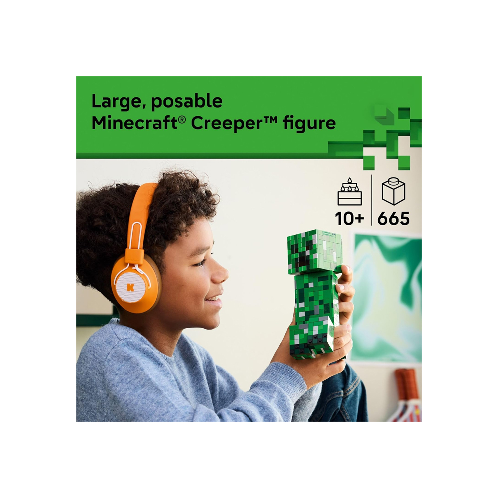 LEGO Minecraft The Creeper Kids Building Toy 21276 - Imagen 3