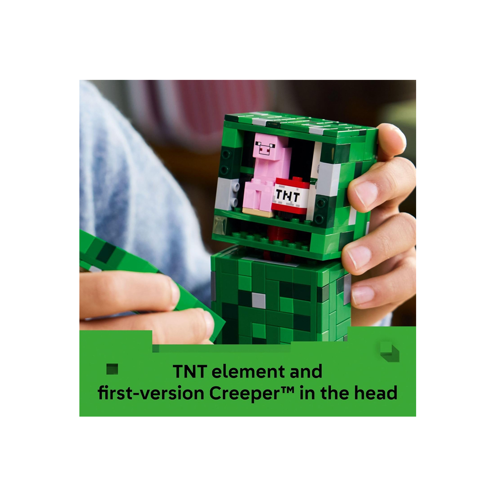 LEGO Minecraft The Creeper Kids Building Toy 21276 - Imagen 6
