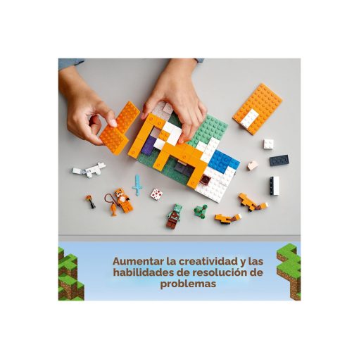 LEGO Minecraft The Fox House with Drowned Zombie 21178 - Imagen 5