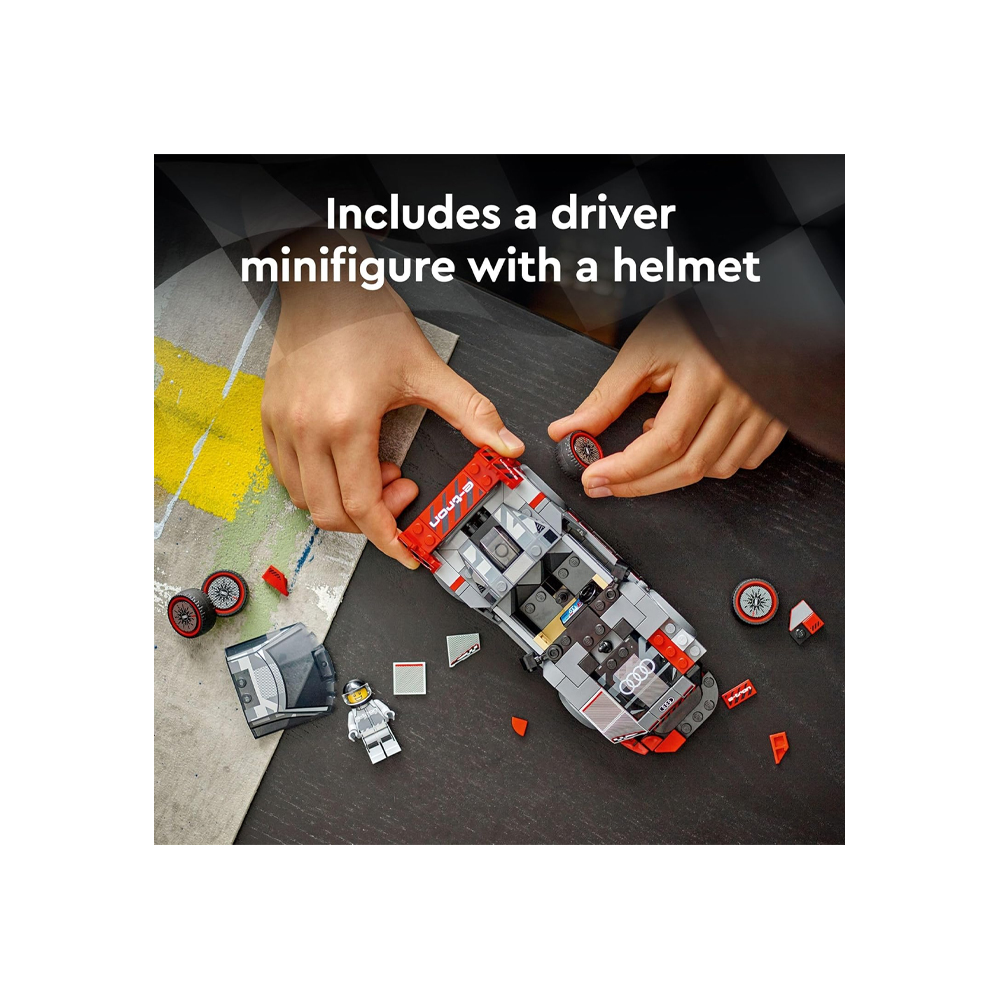 LEGO Speed Champions Audi S1 E TRON Quattro Race Car 76921 - Imagen 7