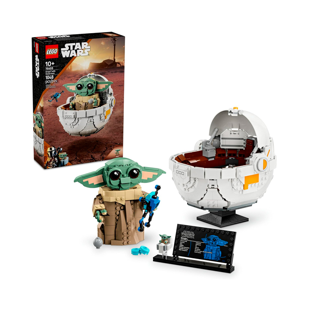 LEGO Star Wars The Mandalorian Grogu with Hover Pram 75403