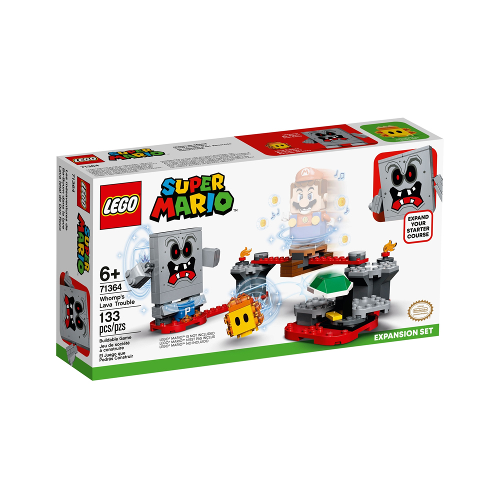 Lego Super Mario Whomps Lava Trouble Expansion Set 71364 - Imagen 4