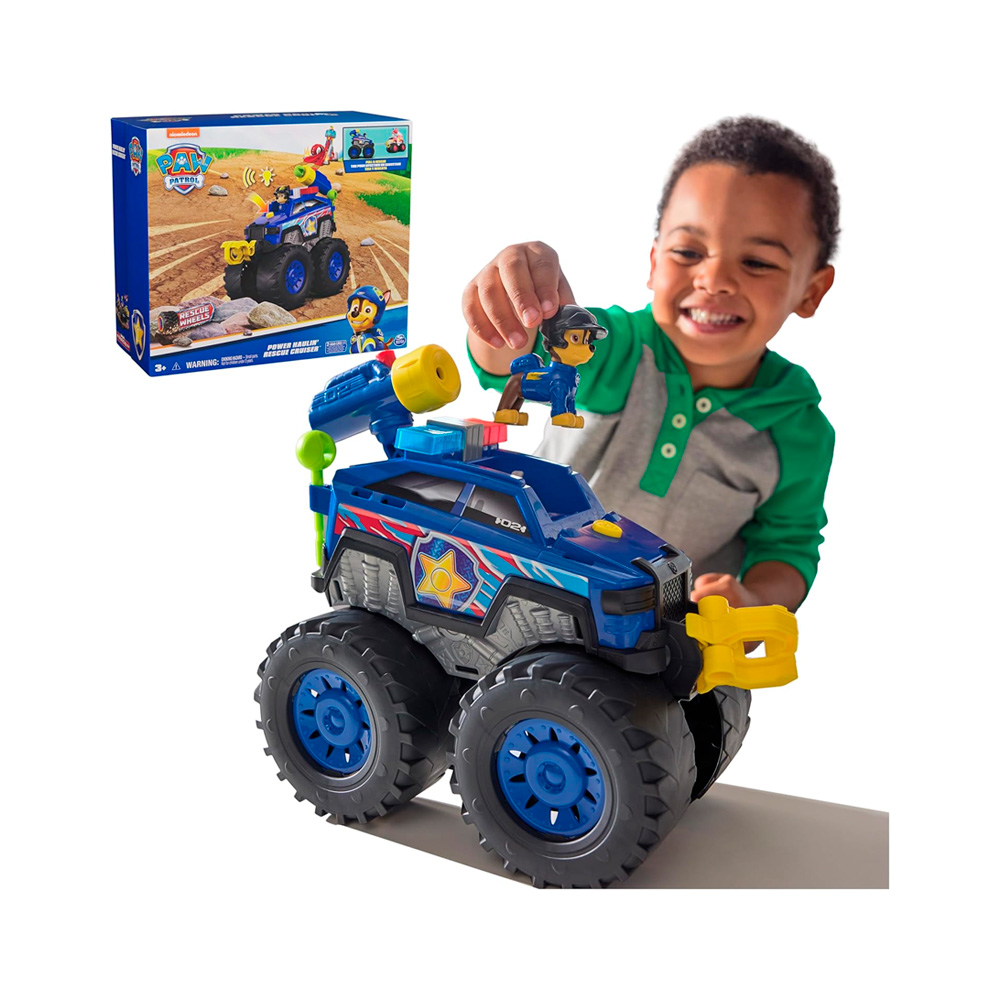 Paw Patrol Rescue Wheels Chases Power Haulin Cruiser