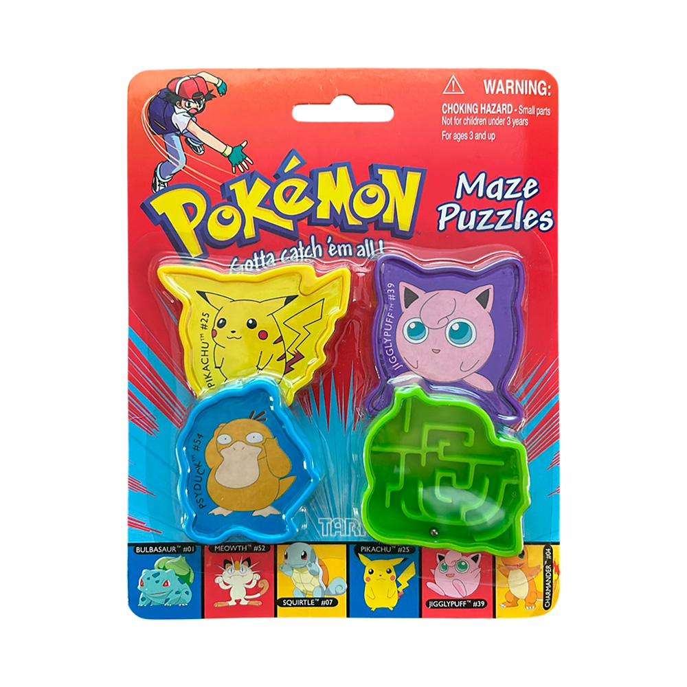 Pokemon TARA Laberinto Vintage Party Favors - Imagen 2