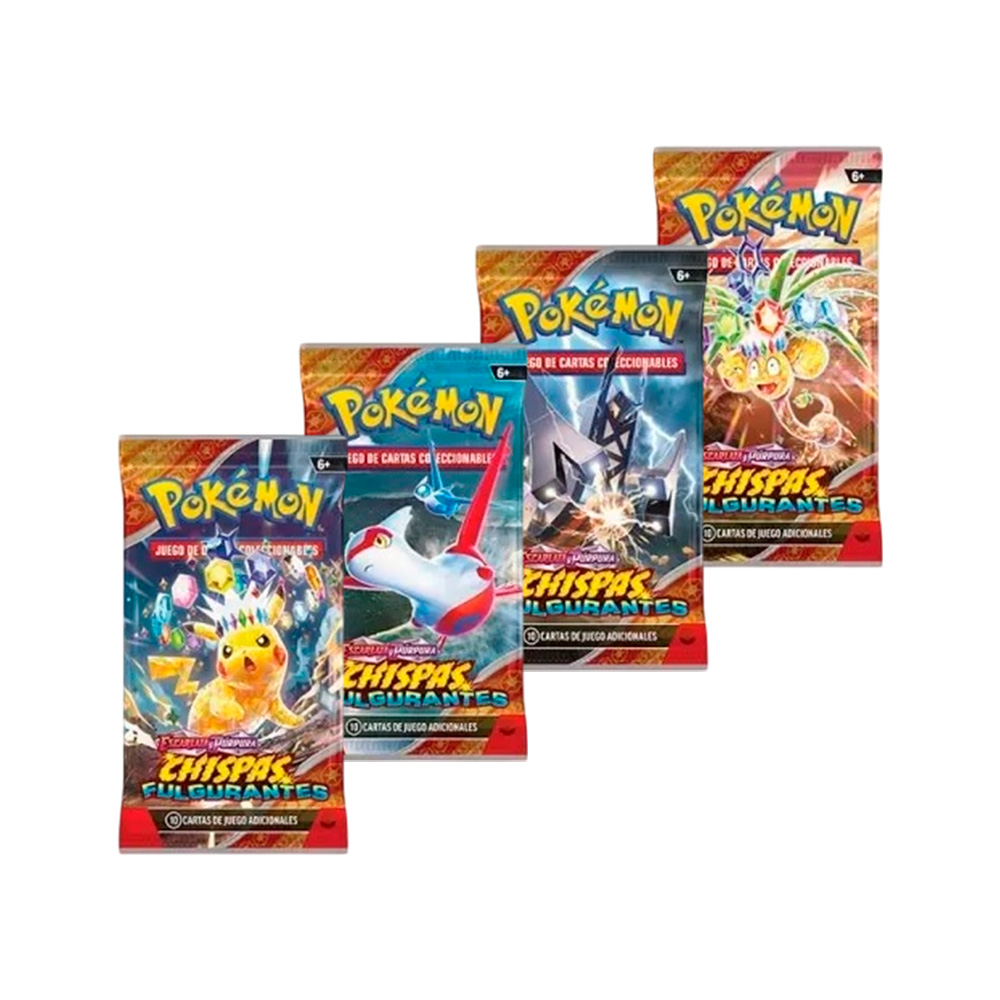 Pokemon TCG Chispas Fulgurantes Sobre Español - Imagen 4