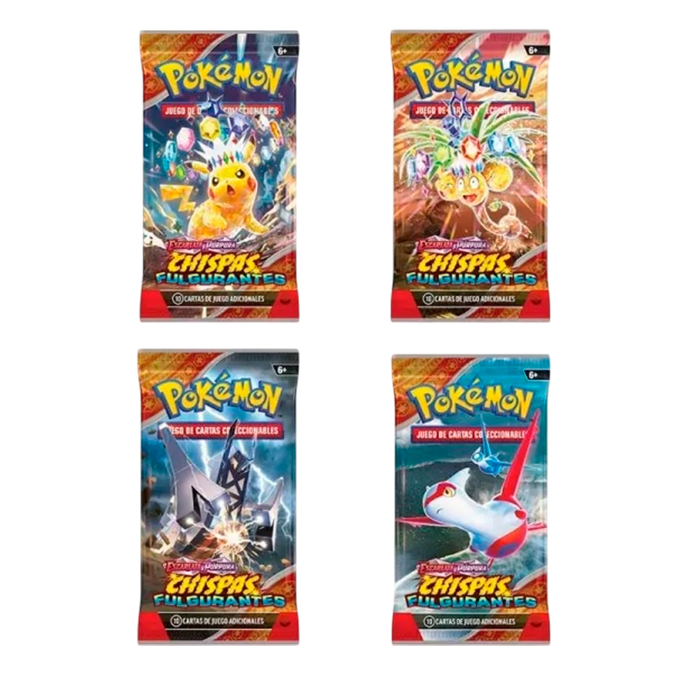 Pokemon TCG Chispas Fulgurantes Sobre Español - Imagen 5