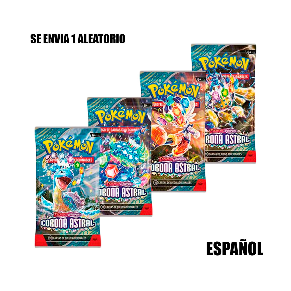 Pokemon TCG Corona Astral Sobre Español - Imagen 3