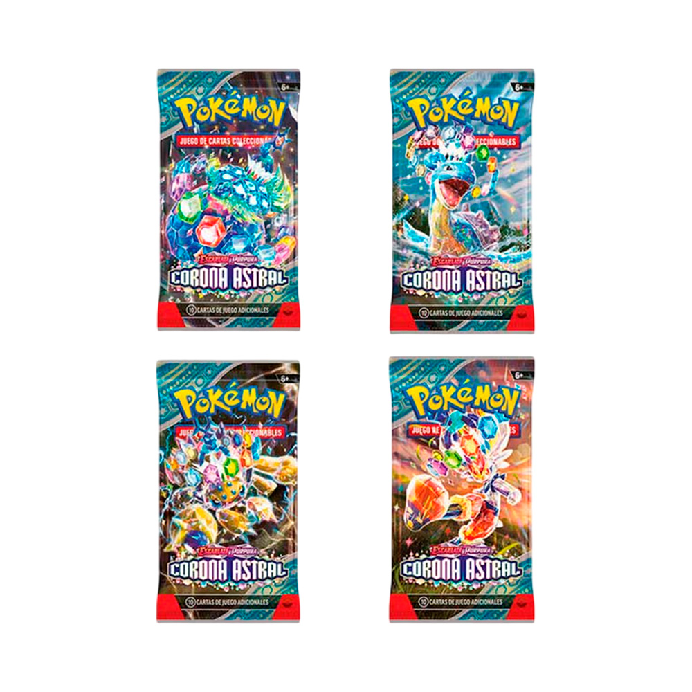 Pokemon TCG Corona Astral Sobre Español - Imagen 4
