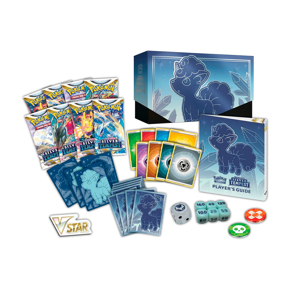 Pokemon TCG Elite Trainer Box Tempestad Plateada Español - Imagen 5