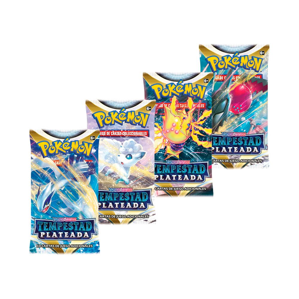 Pokemon TCG Elite Trainer Box Tempestad Plateada Español - Imagen 6